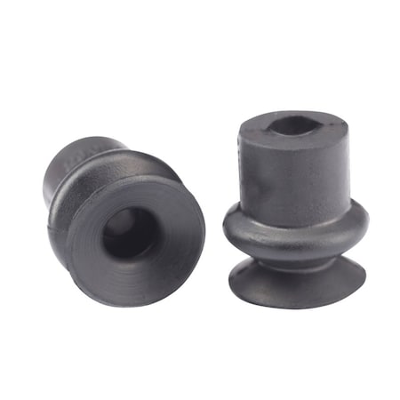 Fipa Bellows vacuum cup diam. 13 mm, NBR black 23.013.120.1